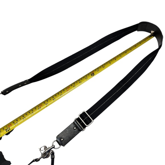 Coach vintage y2k 10127 black striped signature messenger bag - Picture 8 of 10